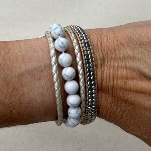 Victoria Emerson stack bracelet